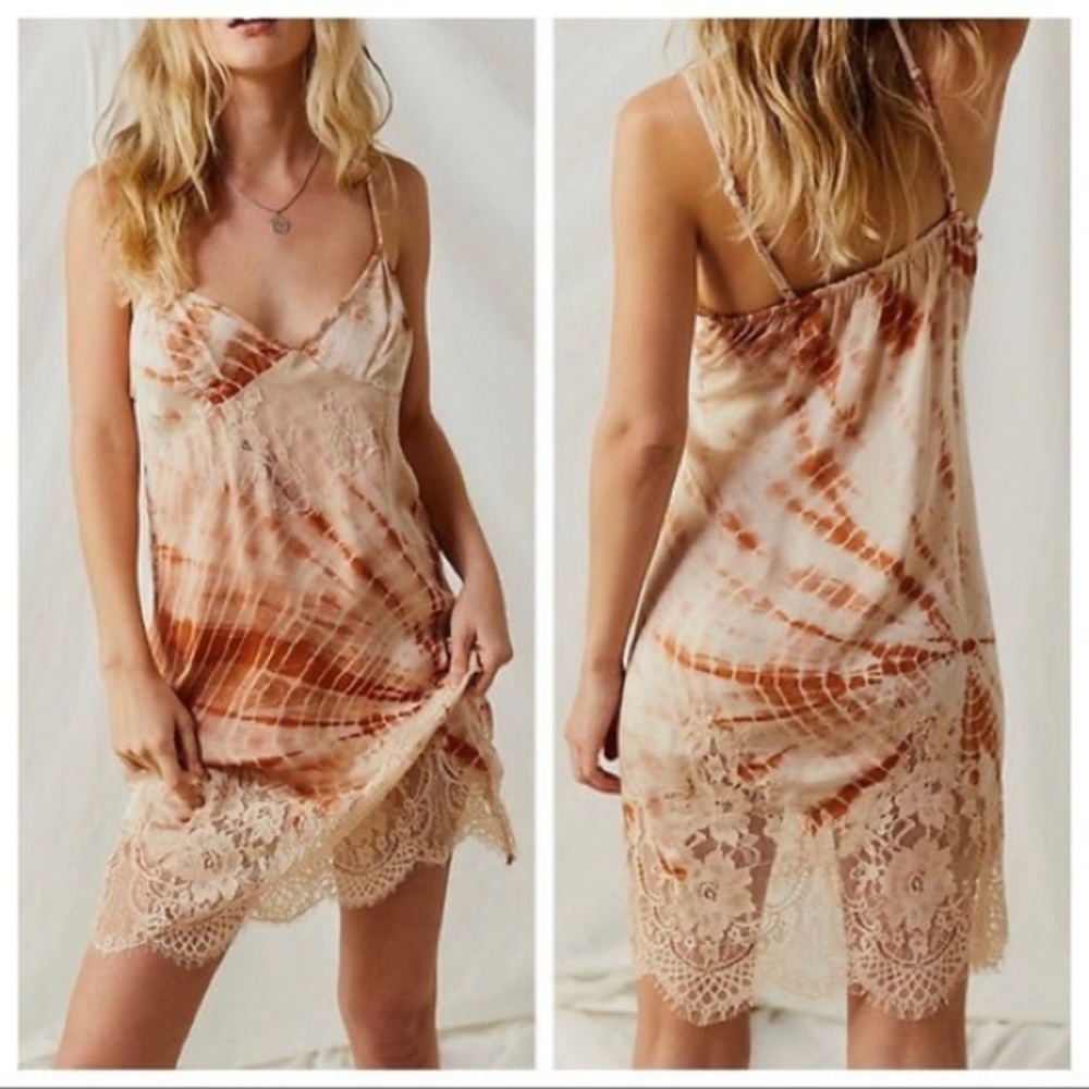 Free People Intimately FP Sundance tie-dye slip dress